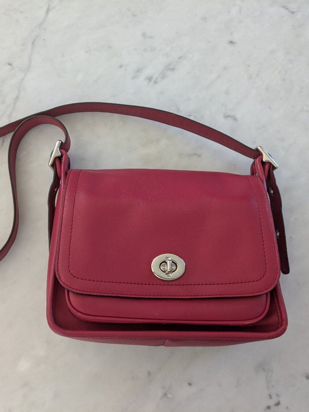 Coach Legacy Archival Rambler in Red